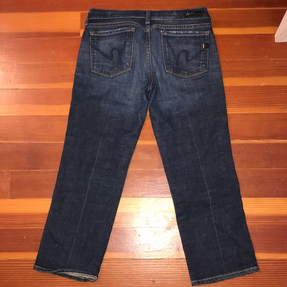 Citizens of humanity, Low Waist Crop Jeans // Medium Wash // 27 - Picture 7 of 8